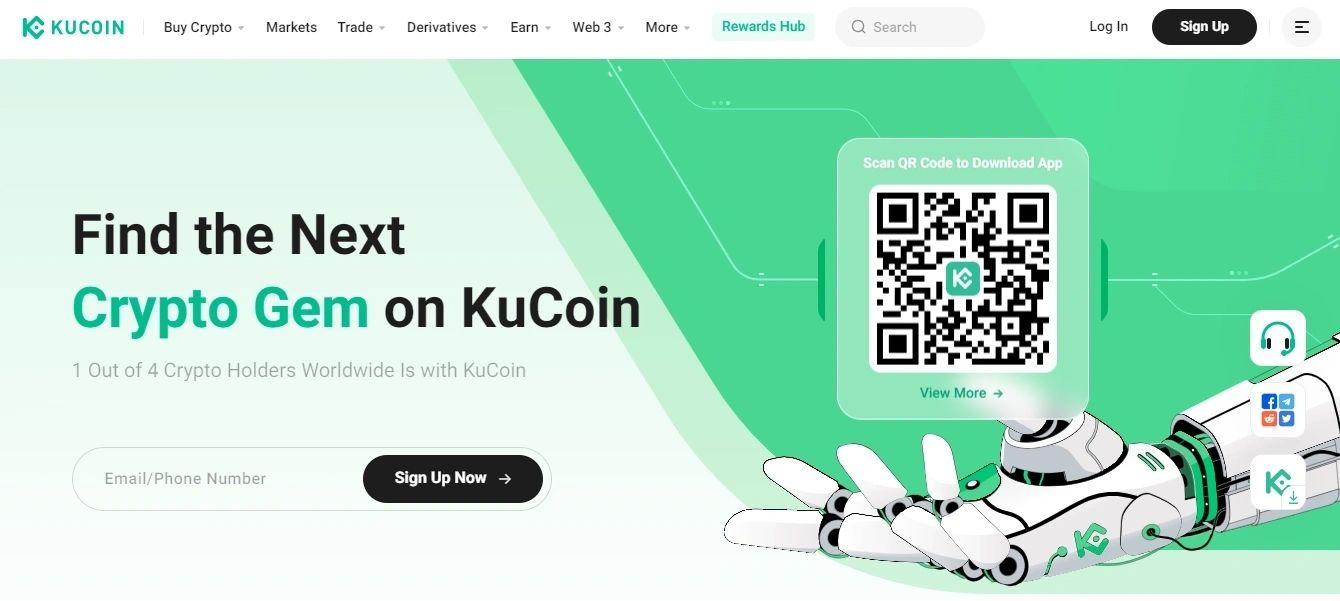 Secure Kucoin Login - Login to Kucoin Crypto Account