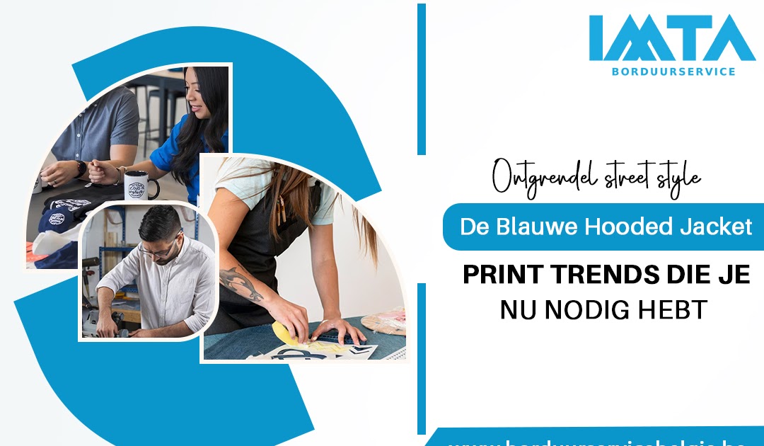 Ontgrendel street style: de blauwe hooded jacket print trends die je nu nodig hebt